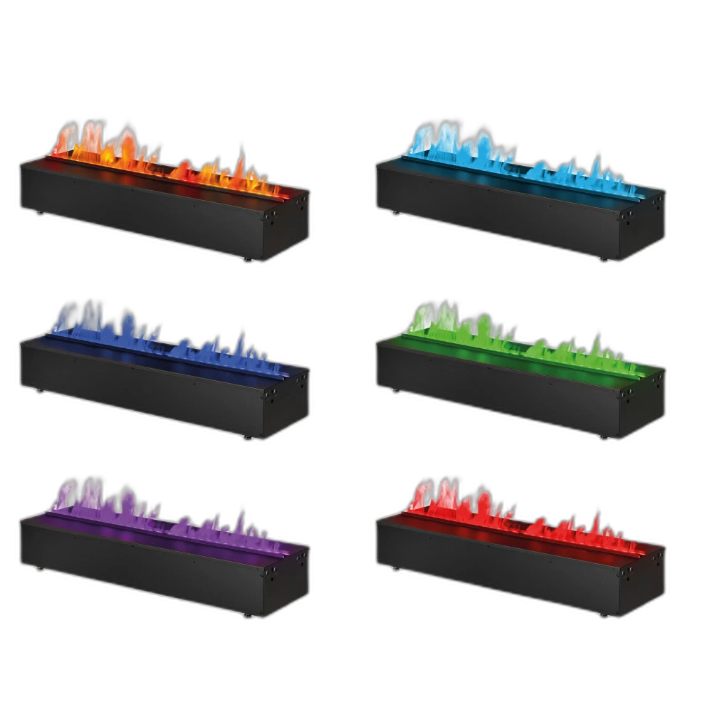 Електрокамін паровий Dimplex Opti-Myst Cassette 1000 Multicolor R SS New зі справжнім 3D ефектом полумʼя, звуком та кольоровим полумʼям (з ємностями для води, новий дизайн дров), розмір 1017x390x354
