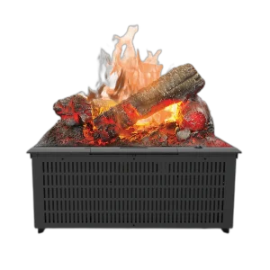 Електрокамін паровий Dimplex Opti-Myst Cassette 400 зі справжнім 3D ефектом полумʼя та дровами, розмір 405x179(+170)x216