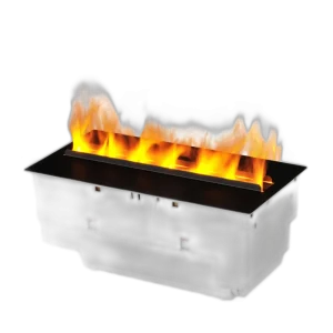 Електрокамін паровий Dimplex Opti-Myst Cassette 400 LED зі справжнім 3D ефектом полумʼя, зі звуком та імітацією біо-каміна (CAS400LNH-INT), розмір 407x176x220