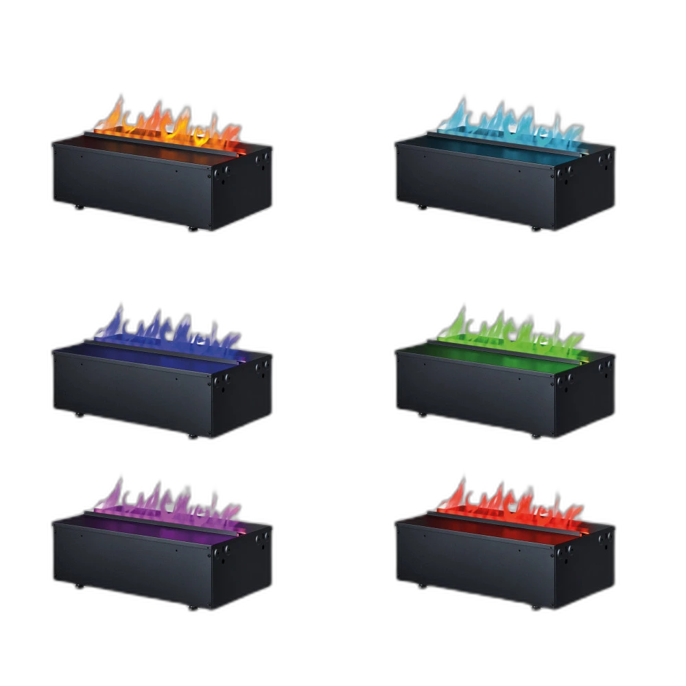 Електрокамін паровий Dimplex Opti-Myst Cassette 500 Multicolor P PS зі справжнім 3D ефектом полумʼя, звуком та кольоровим полумʼям (підключення до води, імітація біо-каміна), розмір 508x230x305