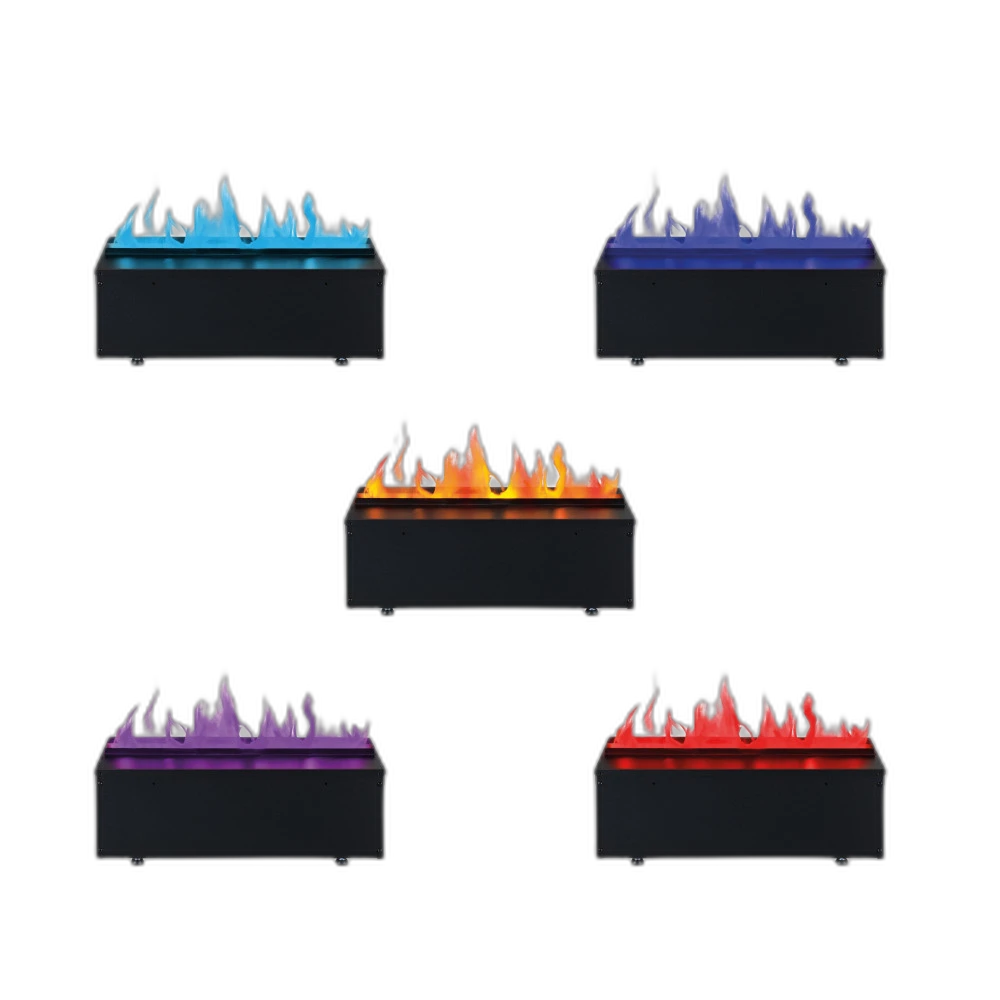 Електрокамін паровий Dimplex Opti-Myst Cassette 500 Multicolor P PS зі справжнім 3D ефектом полумʼя, звуком та кольоровим полумʼям (підключення до води, імітація біо-каміна), розмір 508x230x305
