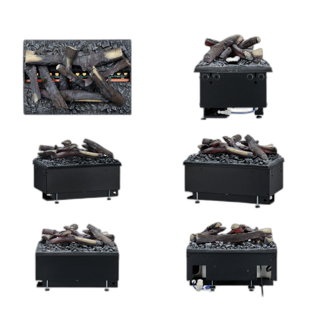 Електрокамін паровий Dimplex Opti-Myst Cassette 500 Multicolor R SS New зі справжнім 3D ефектом полумʼя, звуком та кольоровим полумʼям (з ємностями для води, новий дизайн дров), розмір 508x390x354