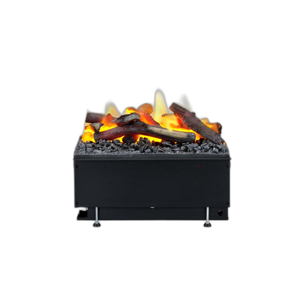 Електрокамін паровий Dimplex Opti-Myst Cassette 500 R SS New зі справжнім 3D ефектом полумʼя та звуком (з ємностями для води, новий дизайн дров), розмір 508x390x354