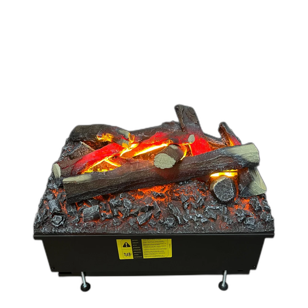Електрокамін паровий Dimplex Opti-Myst Cassette 500 R SS New зі справжнім 3D ефектом полумʼя та звуком (з ємностями для води, новий дизайн дров), розмір 508x390x354