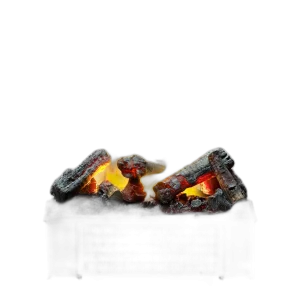 Електрокамін паровий Dimplex Opti-Myst Cassette 600 зі справжнім 3D ефектом полумʼя та дровами, розмір 564x171(+170)x216