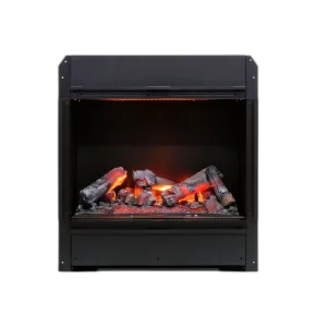 Електрокамін паровий Dimplex Cassette Engine 600 зі справжнім 3D ефектом полумʼя, обігрівом та дровами, розмір 646x700x255