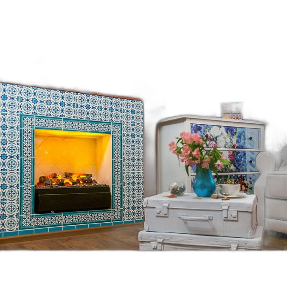 Електрокамін паровий Dimplex Opti-Myst Juneau зі справжнім 3D ефектом полумʼя та дровами, розмір 567x180(+130)x290(+200)