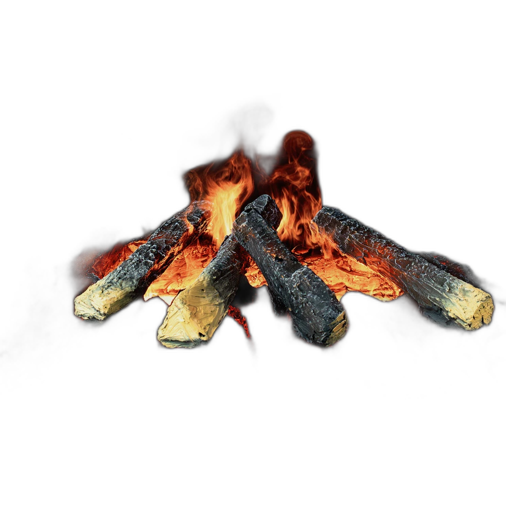 Електрокамін паровий Royal 3D Inferno зі справжнім 3D ефектом полумʼя, дровами та звуком
