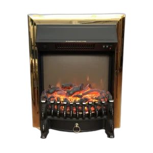 Електрокамін з обігрівом Royal Flame Fobos FX Brass зі звуком