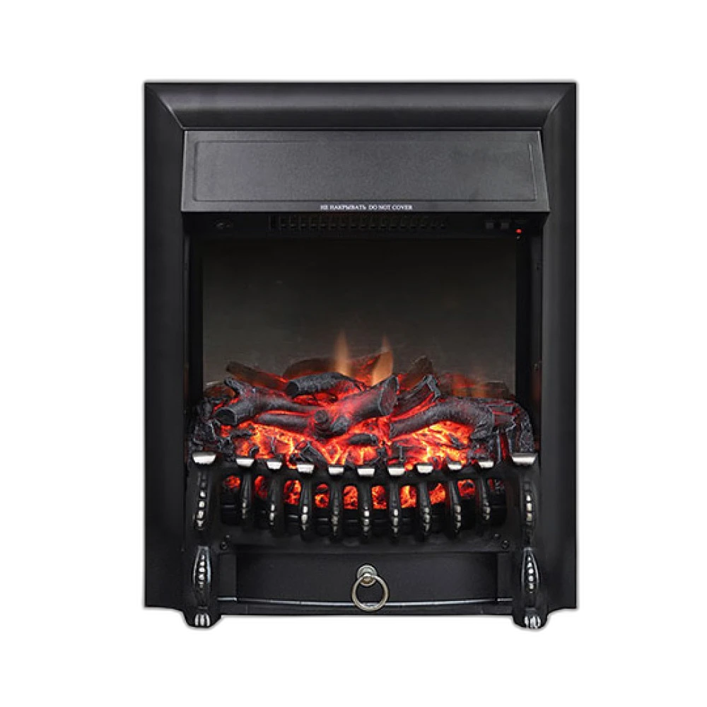 Електрокамін з обігрівом Royal Flame Fobos FX M Black зі звуком