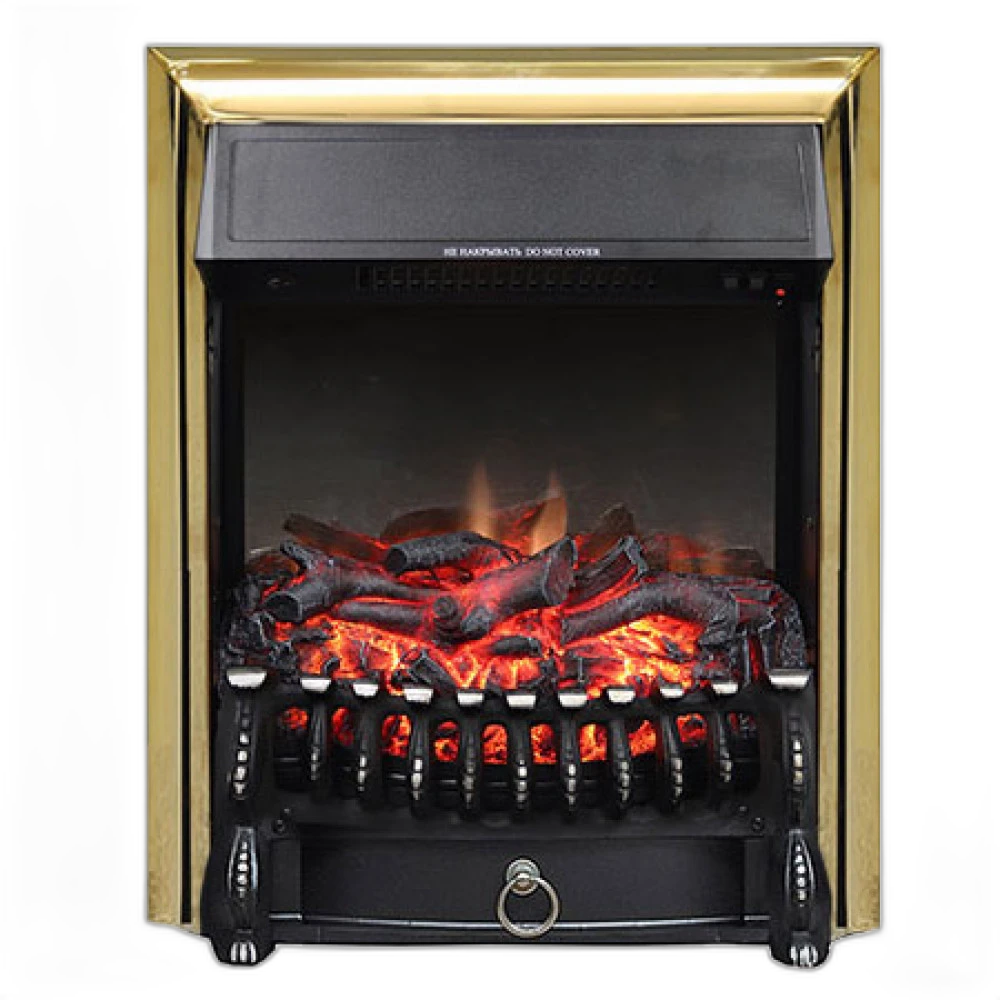 Електрокамін з обігрівом Royal Flame Fobos FX M Brass зі звуком