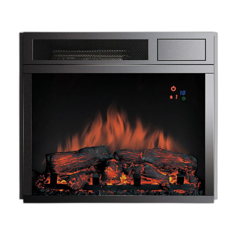 Електрокамін з обігрівом Royal Flame Vision 23 LED FX зі звуком, дровами та ефектом тління, розмір 605x514x184