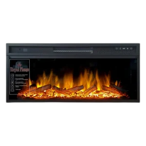 Електрокамін з обігрівом Royal Flame Vision 42 LOG LED зі звуком