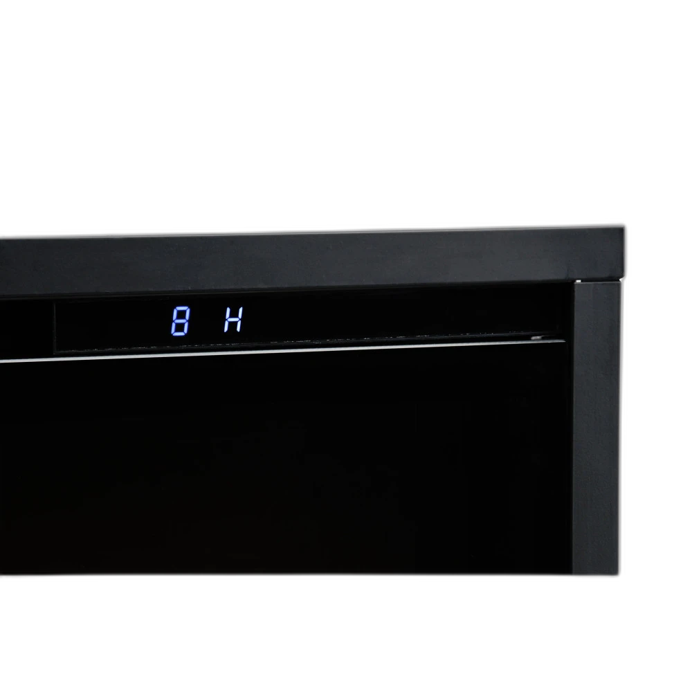 Електрокамін з обігрівом Dimplex Ignite XL 60 (XLF60) лінійний, з кристалами, кольорами, розмір 1556x419x147 + Подарунок! Комплект дров керамічних