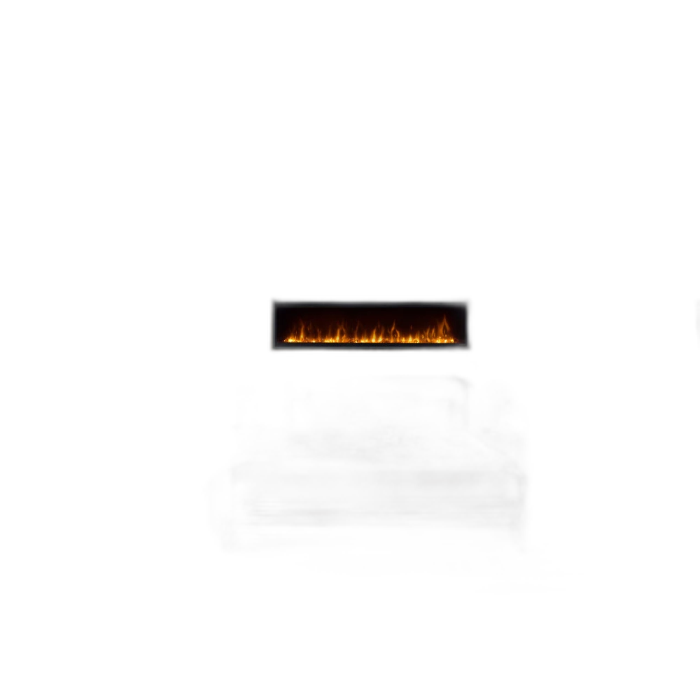 Електрокамін з обігрівом Dimplex Ignite XL 60 (XLF60) лінійний, з кристалами, кольорами, розмір 1556x419x147 + Подарунок! Комплект дров керамічних