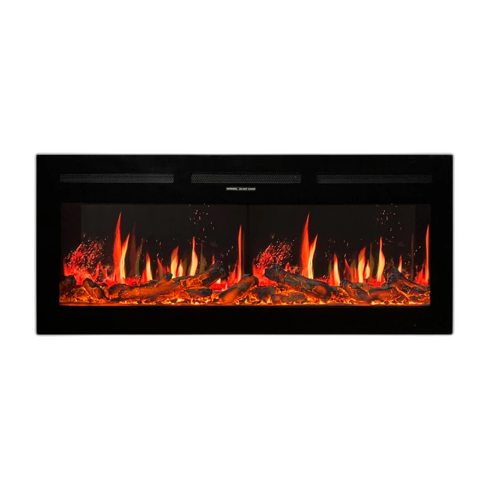 Електрокамін з обігрівом Royal 5D V-Art 40 L (1016x450x170) з 5D ефектом полумʼя, звуком, дровами та ефектом тління, кольорами та варіантами реалістичного полумʼя (5DVART40L)