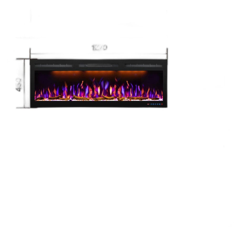 Електрокамін з обігрівом Royal Flame Crystal 50 зі звуком