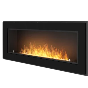 Біокамін Simple Fire FRAME 1200 Чорний зі склом