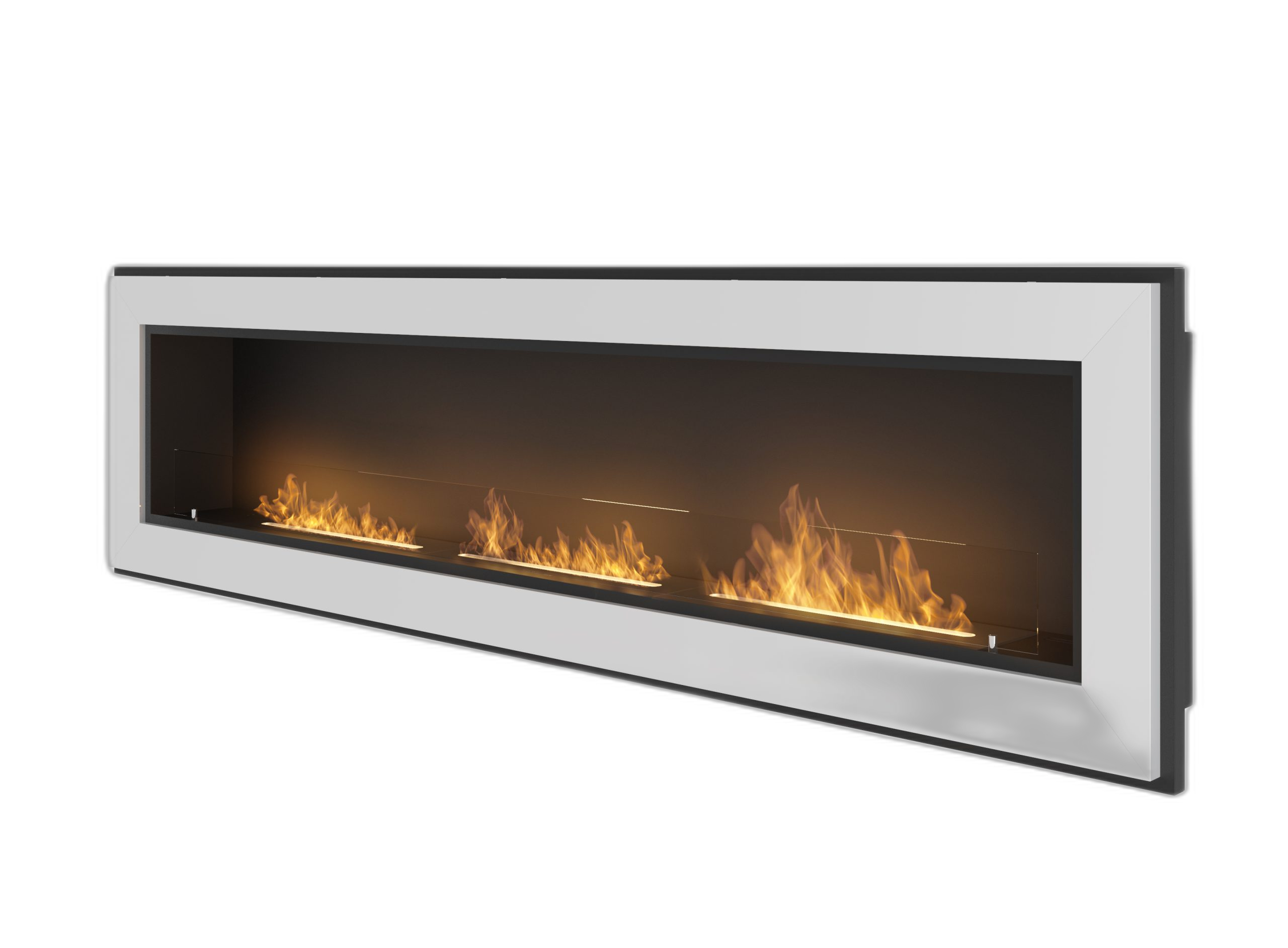 Біокамін Simple Fire FRAME 1800 Білий зі склом