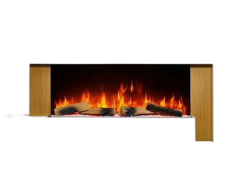 Електрокамін ArtiFlame Fjord AF52 – з 3D-ефектом полум’я, обігрівом і Wi-Fi