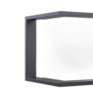 Бокова рамка для повітряної камінної топки Defro Home INTRA SM BL G Slim M30