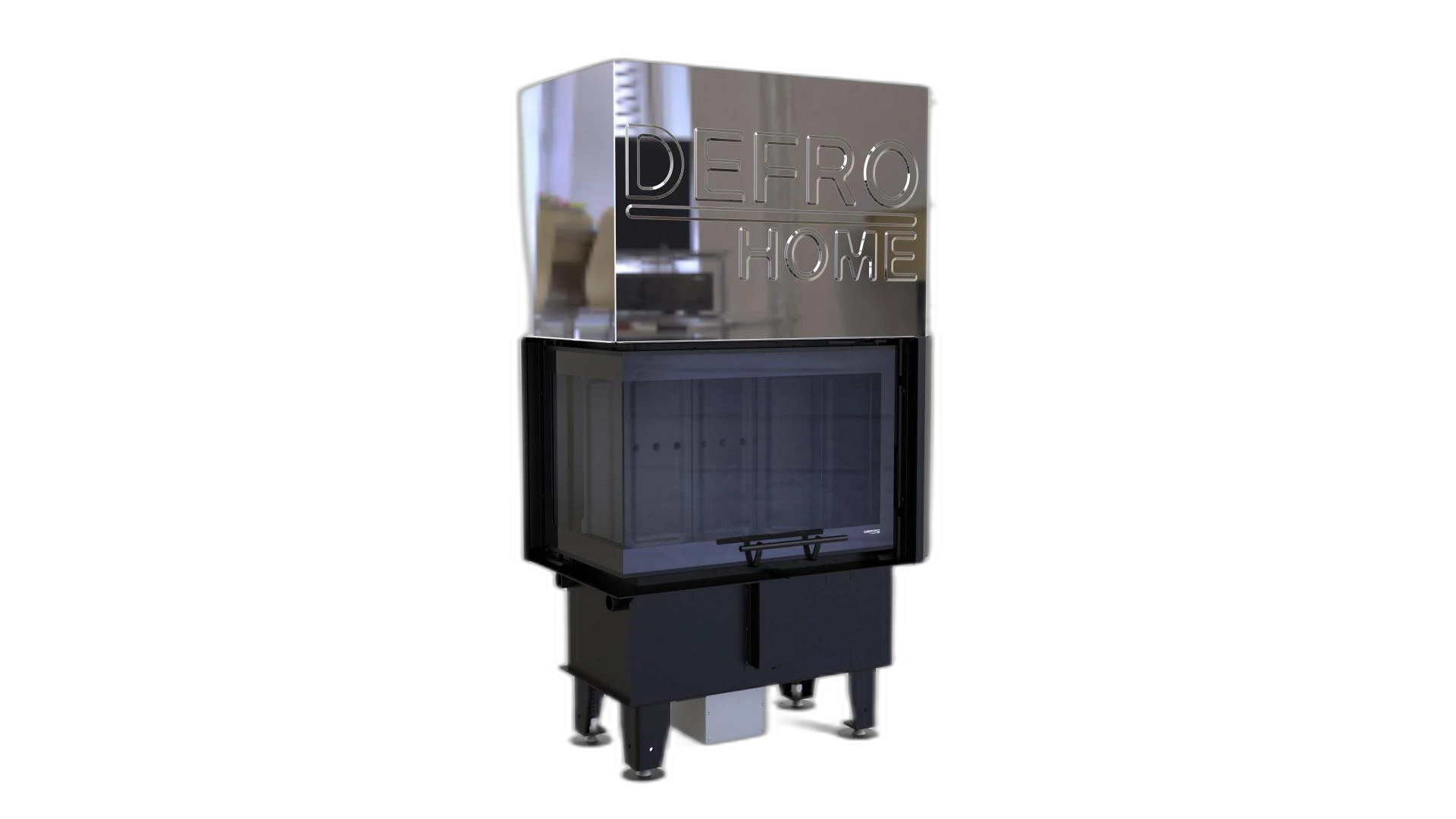 Камінна топка Defro Home INTRA SM BL G Mini (чорний шамот)