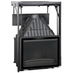 Камінна топка INVICTA 700 Grande Angle гільйотина