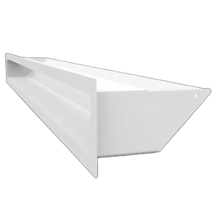 Камінна решітка LUFT Slim біла 9x100 Kratki