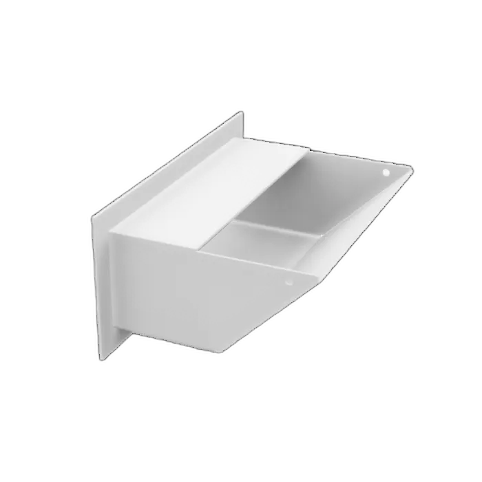 Камінна решітка LUFT Slim біла 9x20 Kratki