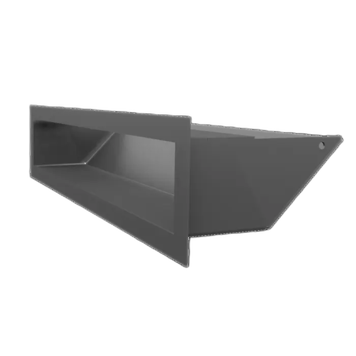 Камінна решітка LUFT Slim графітова 9x40 Kratki