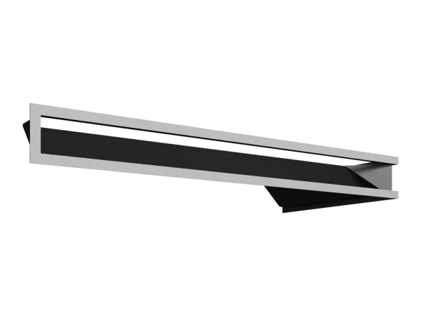 Камінна решітка LUFT SF кутовий лівий шліфований 80x40x9 Kratki