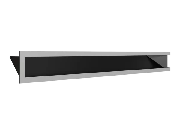 Камінна решітка LUFT SF кутовий лівий шліфований 80x40x9 Kratki
