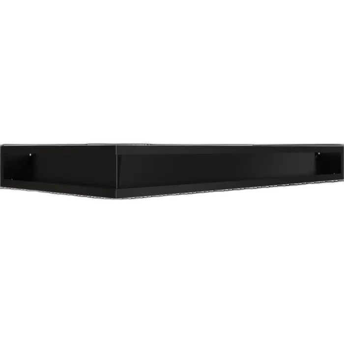 Камінна решітка LUFT SF кутовий правий чорний 40x80x9 Kratki