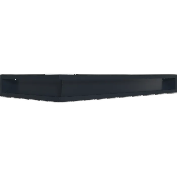 Камінна решітка LUFT SF кутовий правий графітовий 40x80x9 Kratki