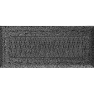 Камінна решітка Oskar чорно-срібна 11x24 Kratki