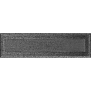 Камінна решітка Oskar чорно-срібна 11x42 Kratki