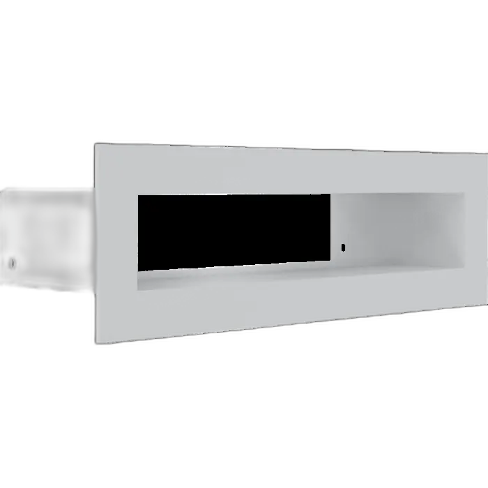 Камінна решітка TUNEL біла 6x20 Kratki