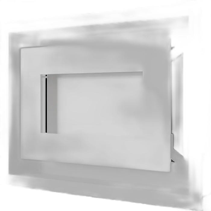 Камінна решітка WIND біла 22x30 Kratki
