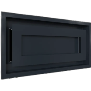 Камінна решітка WIND графітова 22x45 Kratki