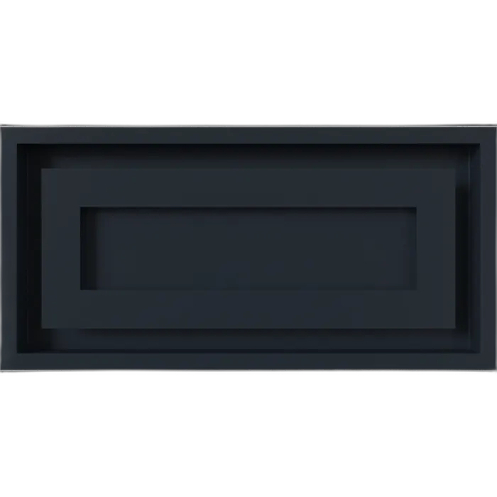 Камінна решітка WIND графітова 22x45 Kratki