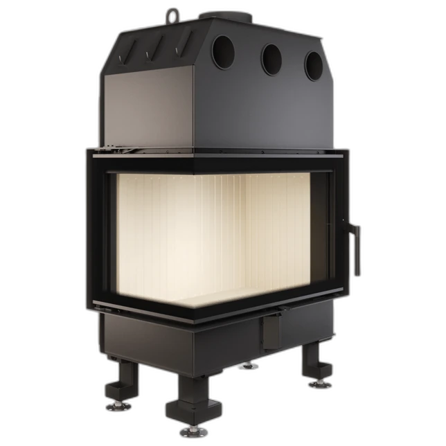 Камінна топка кутова SAVEN Energy 75x50x47L (15,1 kW) ECO