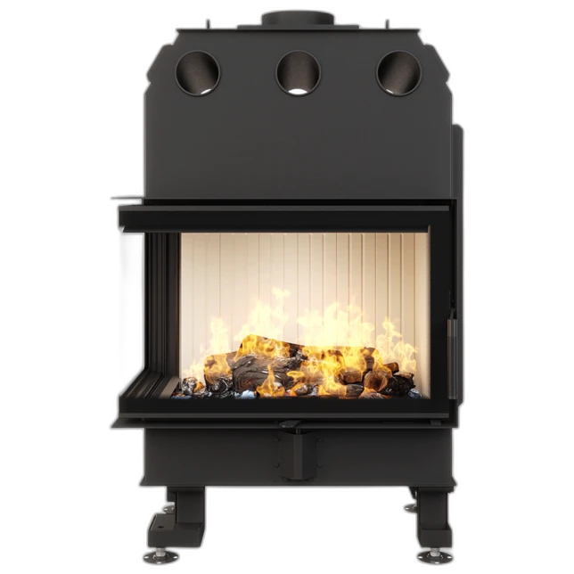 Камінна топка кутова SAVEN Energy 75x50x47L (15,1 kW) ECO