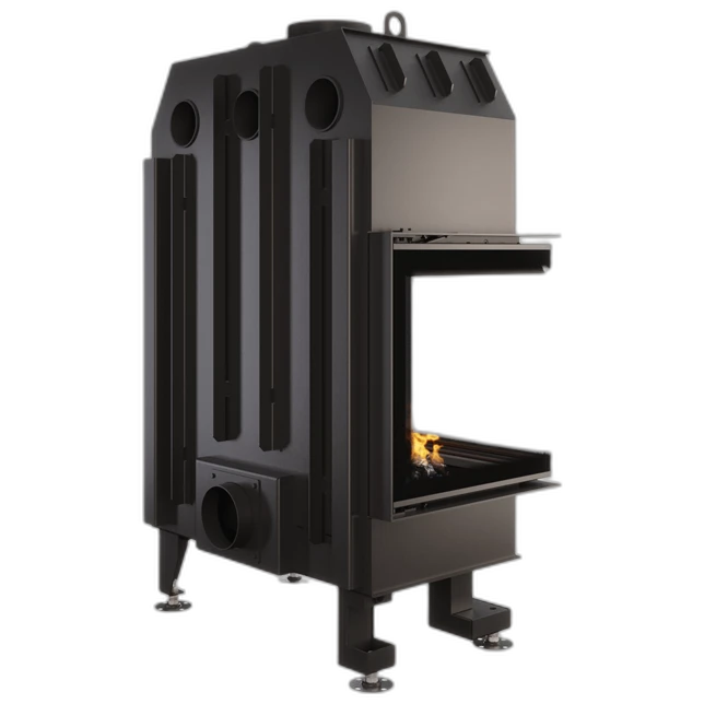 Камінна топка кутова SAVEN Energy 75x50x47L (15,1 kW) ECO