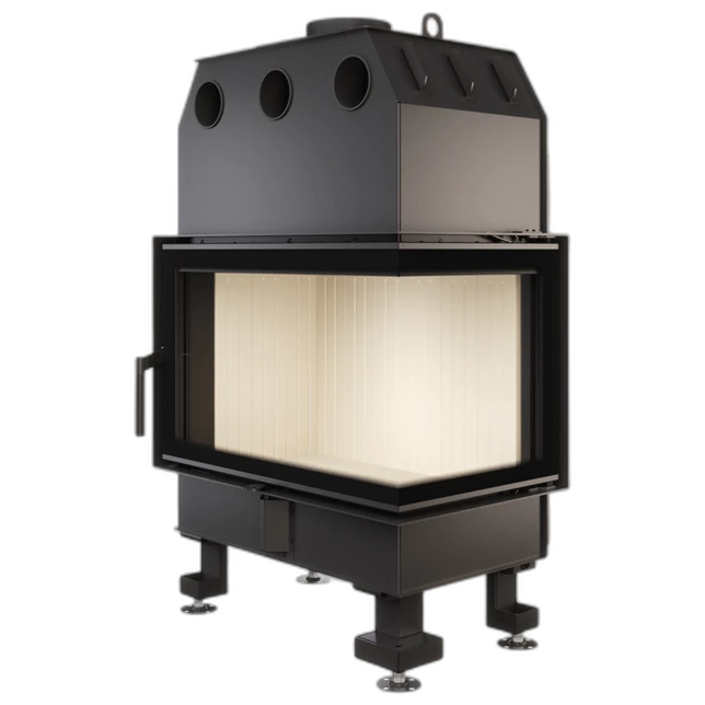 Камінна топка кутова SAVEN Energy 75x50x47R (15,1 kW) ECO