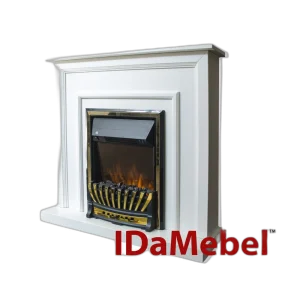 Камінокомплект IDaMebel Adele Білий Aspen Gold