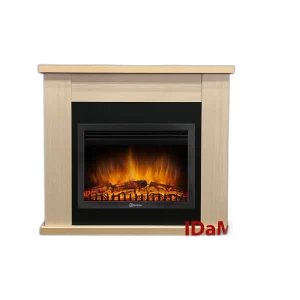 Камінокомплект IDaMebel Agata молочний дуб Electrolux 2520