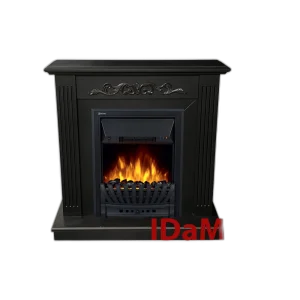 Камінокомплект IDaMebel Elaine темний шоколад (900x920x310) з каміном Electrolux EFP/P-1020 зі звуком, яскравістю та натуральним вугіллям