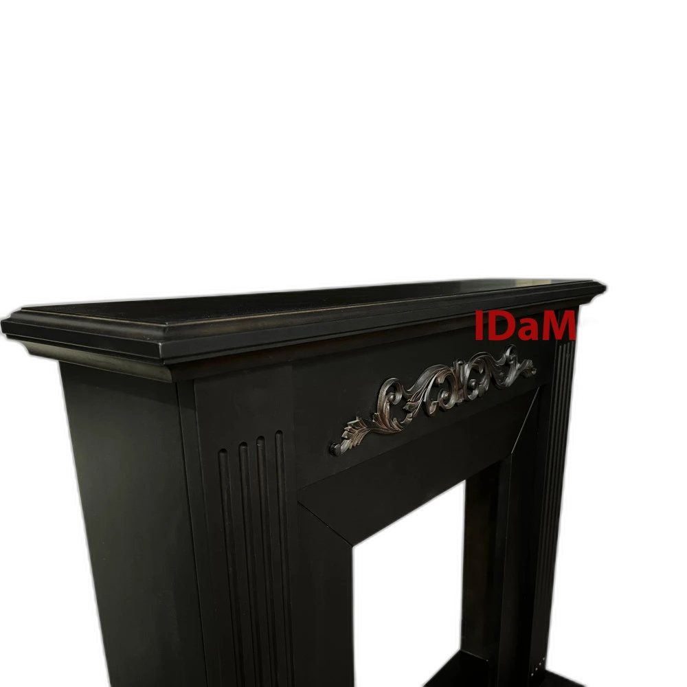 Камінокомплект IDaMebel Elaine темний шоколад (900x920x310) з каміном Electrolux EFP/P-1020 зі звуком, яскравістю та натуральним вугіллям