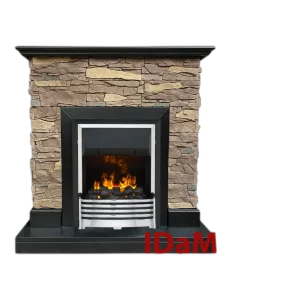 Камінокомплект IDaMebel Gemma Brown Flagstaff