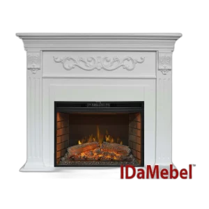 Камінокомплект IDaMebel Marseille Білий Goodfire 26